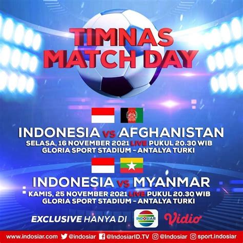 pertandingan indonesia hari ini live
